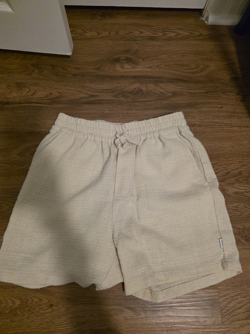 Les Deux Men's Casual Drawstring Shorts - Cream